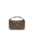 Prada Brown Recycled Polyamide Handbag