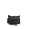 Balenciaga Black Lamb Ovis Aries Aries Shoulder Bag