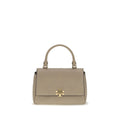 Tory Burch Beige Calf Leather Bos Taurus Handbag