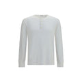 Burberry White Cotton Long Sleeve T-Shirt