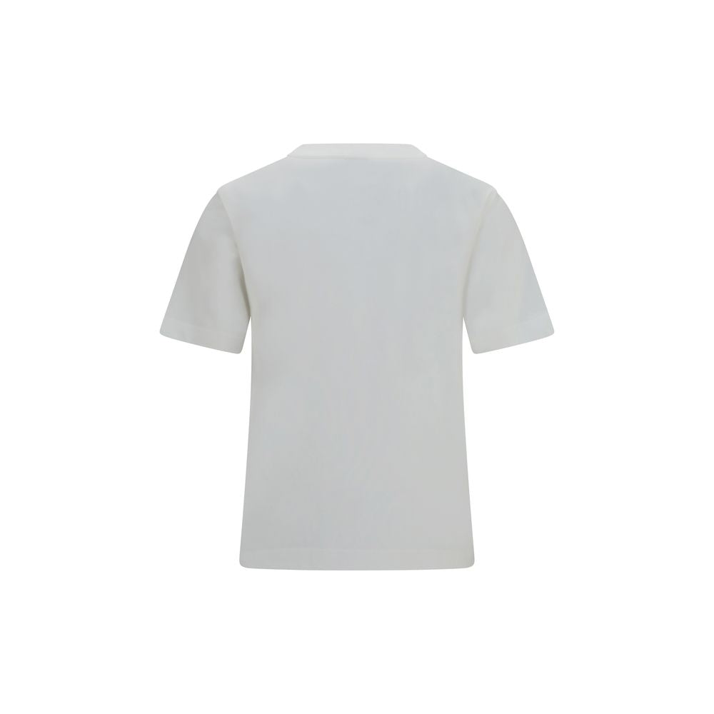Burberry White Cotton T-Shirt