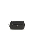 Valentino Garavani Black Calf Leather Bos Taurus Shoulder Bag