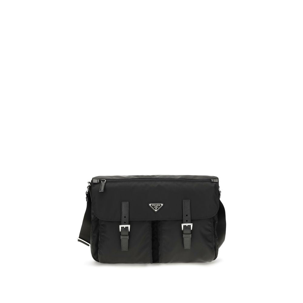Prada Black Polyamide Shoulder Bag