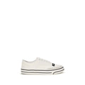 Dolce & Gabbana White Cotton Low Top Sneakers