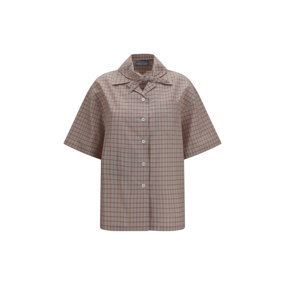 Prada Multicolor Cotton Shortsleeve Shirt