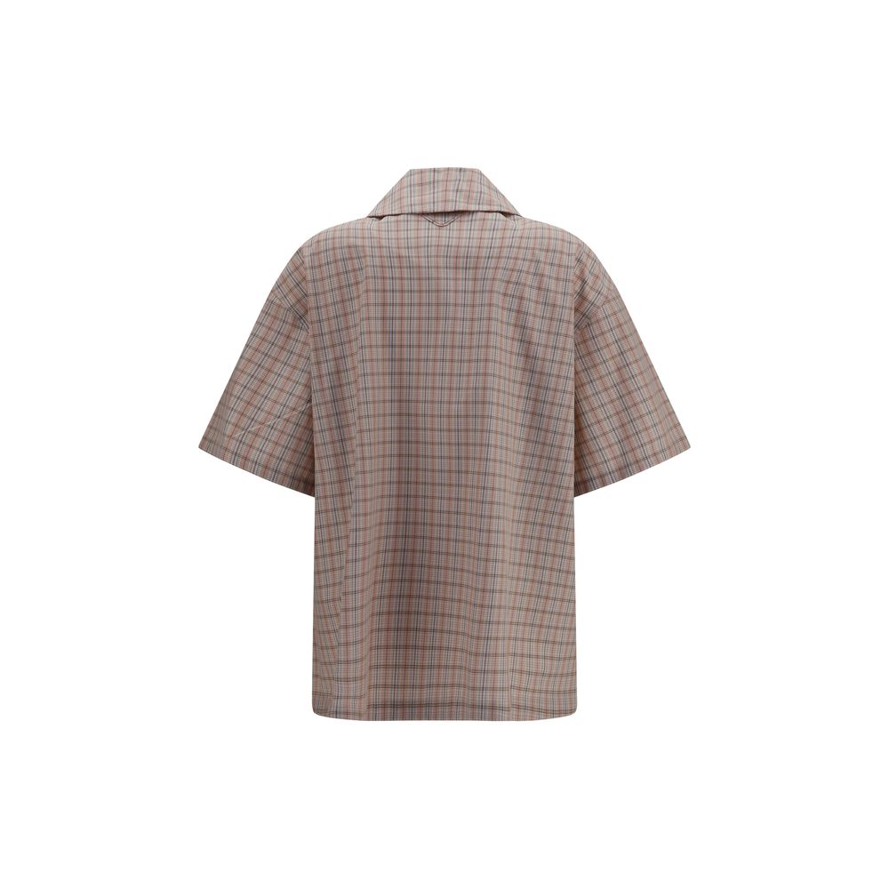 Prada Multicolor Cotton Shortsleeve Shirt