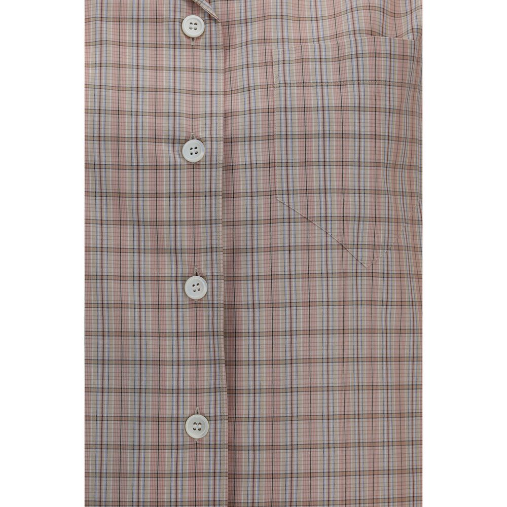 Prada Multicolor Cotton Shortsleeve Shirt