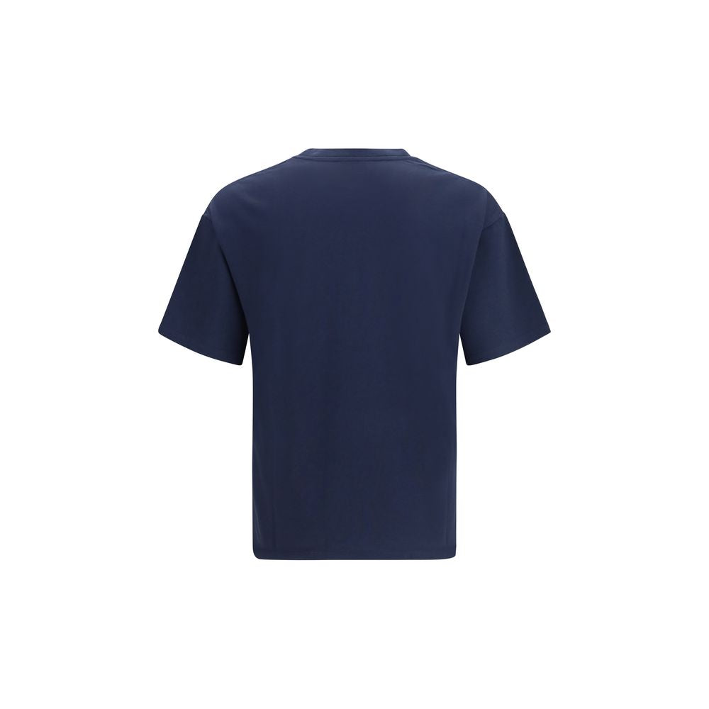 Saint Laurent Blue Cotton T-Shirt
