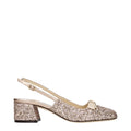 Jimmy Choo Pink Plastic Flat Sandals