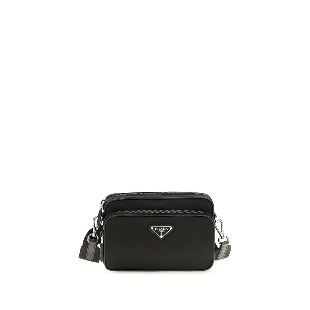Prada Black Nylon Shoulder Bag
