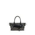 Miu Miu Black Calf Leather Bos Taurus Handbag