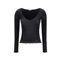 Saint Laurent Black Silk Blouse