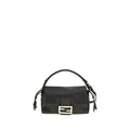 Fendi Black Lamb Ovis Aries Aries Handbag