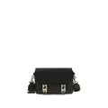 Fendi Black Calf Leather Bos Taurus Shoulder Bag