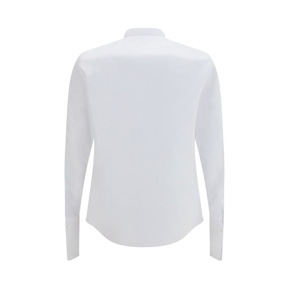 Fendi White Cotton Dress Shirt