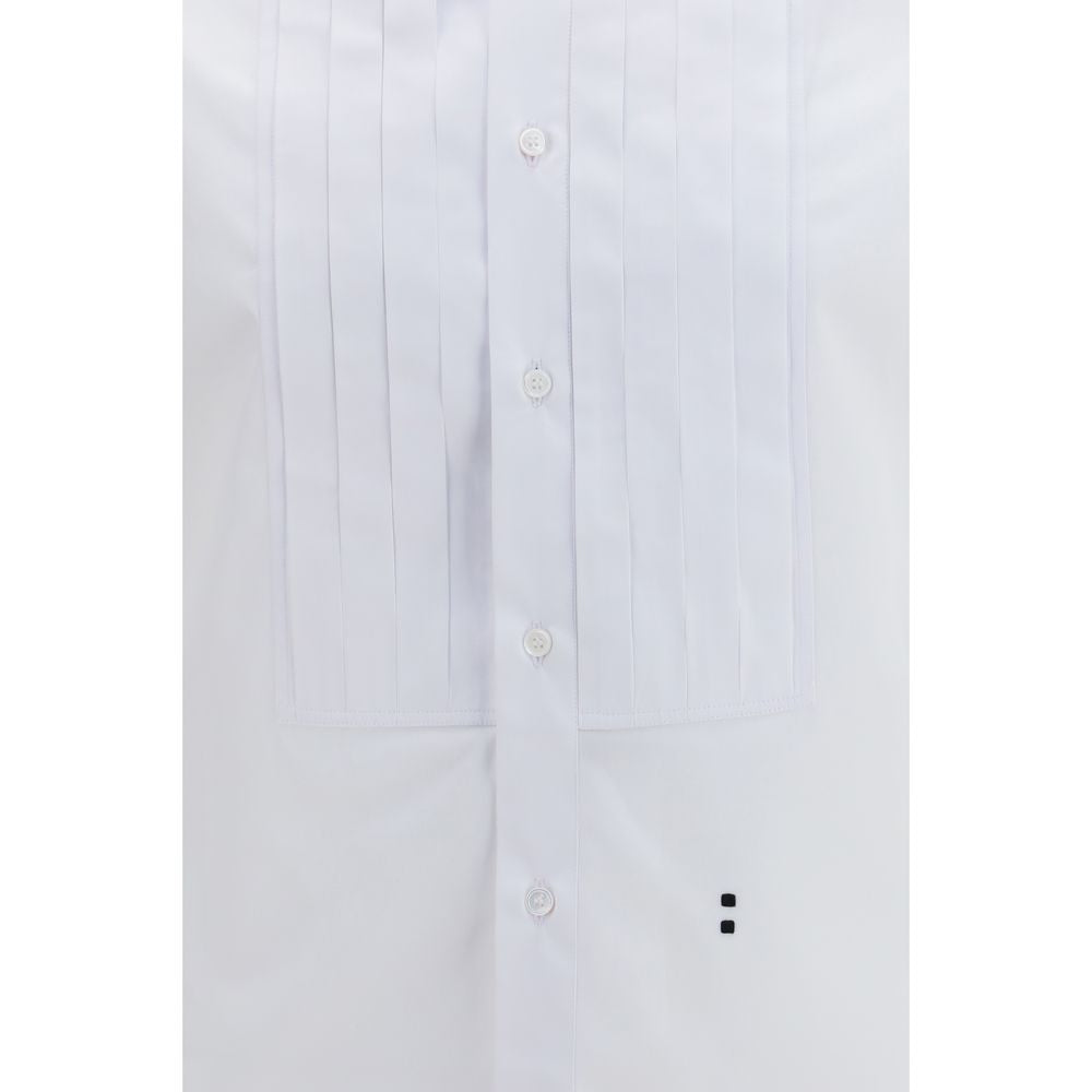 Fendi White Cotton Dress Shirt