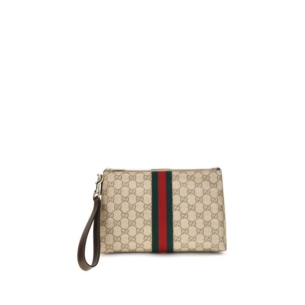 Gucci Beige Fabric Handbag