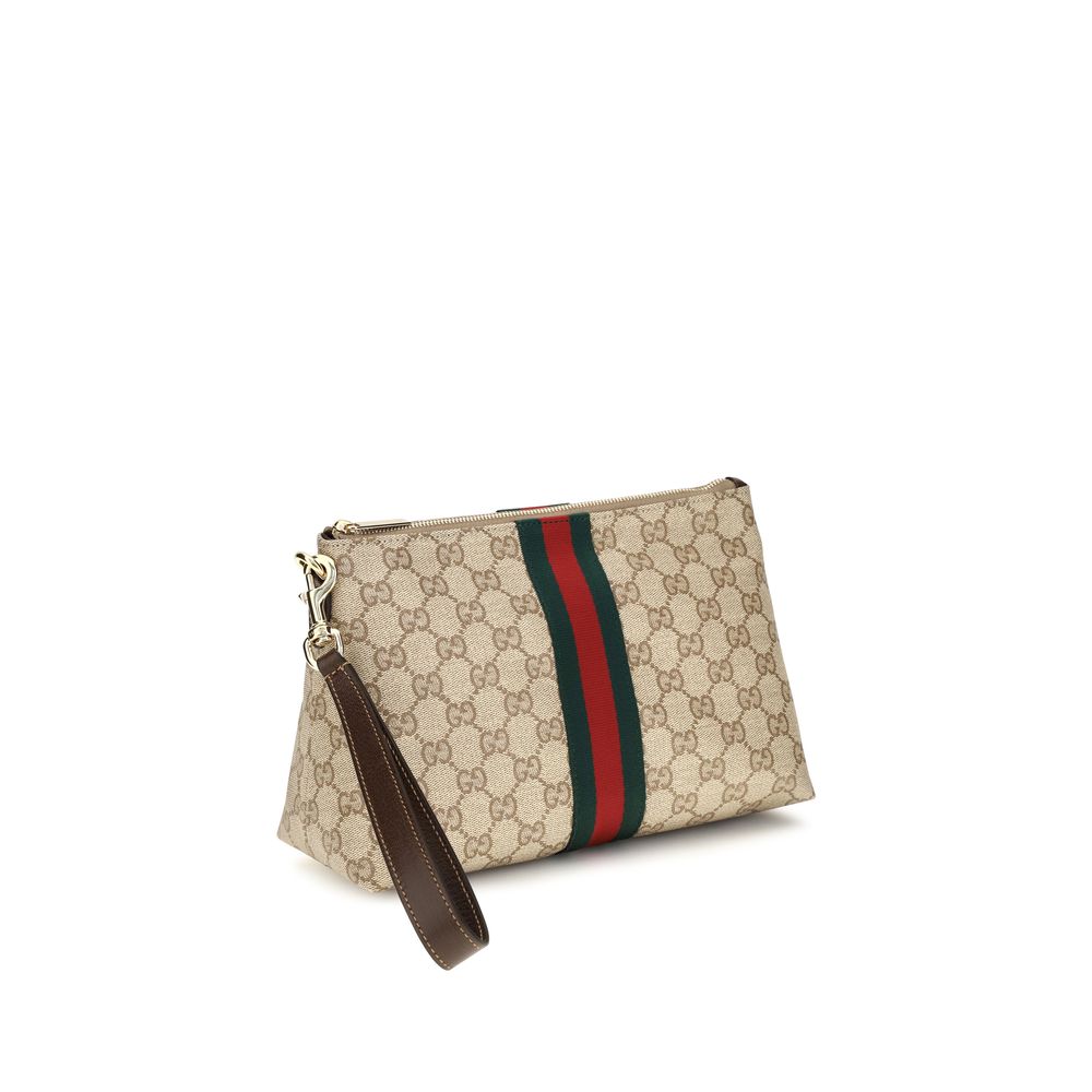 Gucci Beige Fabric Handbag
