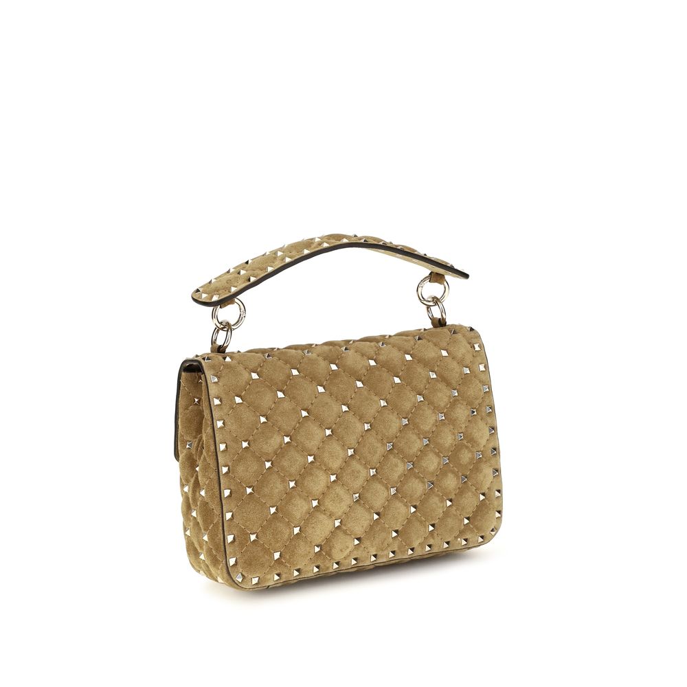 Valentino Garavani Beige Calf Leather Bos Taurus Handbag