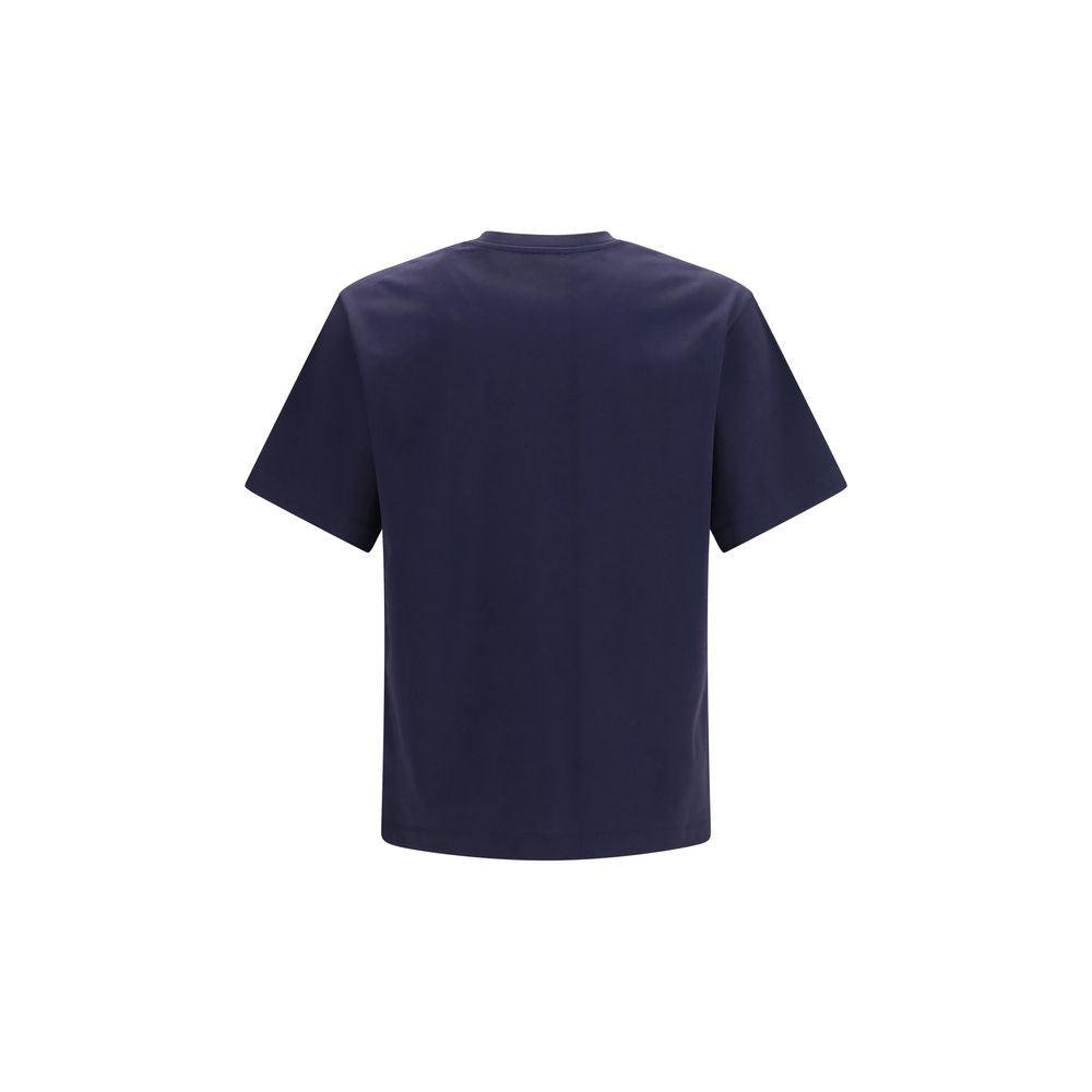 Ferragamo Blue Cotton T-Shirt