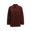 'S Max Mara Bordeaux Lamb Ovis Aries Aries Leather Jacket