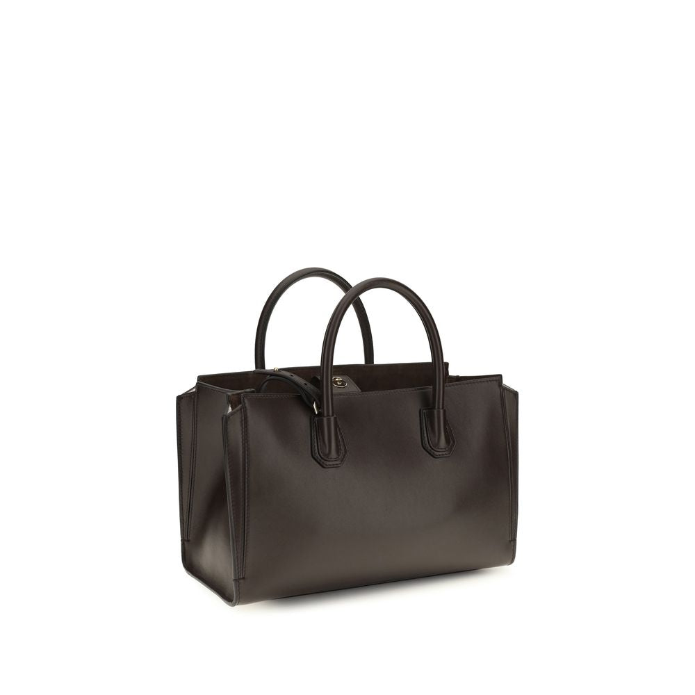 Givenchy Brown Calf Leather Bos Taurus Handbag