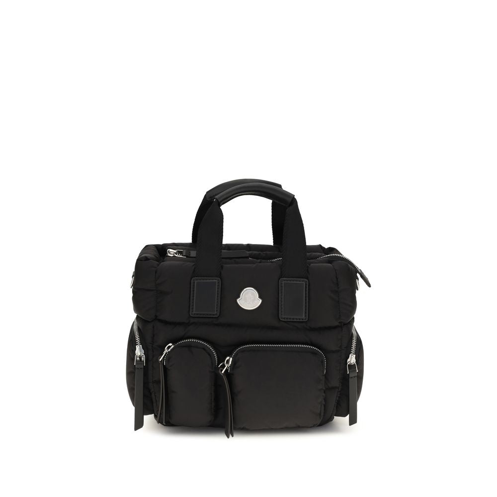 Moncler Black Nylon Handbag