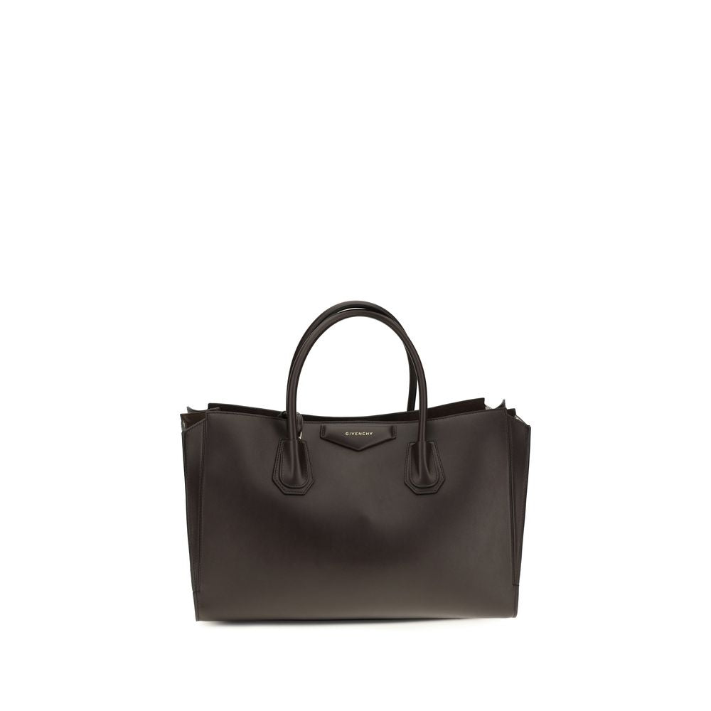 Givenchy Brown Calf Leather Bos Taurus Handbag