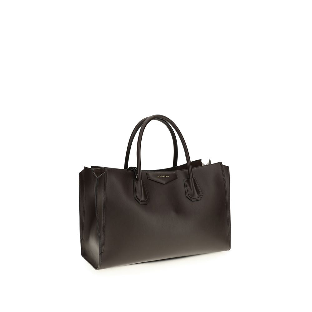Givenchy Brown Calf Leather Bos Taurus Handbag