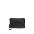 Gucci Black Fabric Clutch Bag