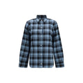 Off-White Blue Cotton Shirt