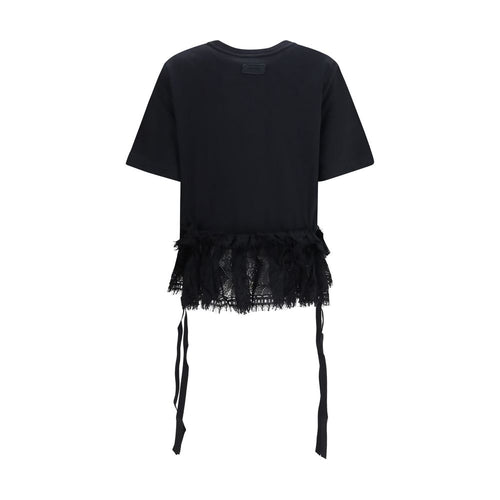 Alexander McQueen Black Cotton T-Shirt