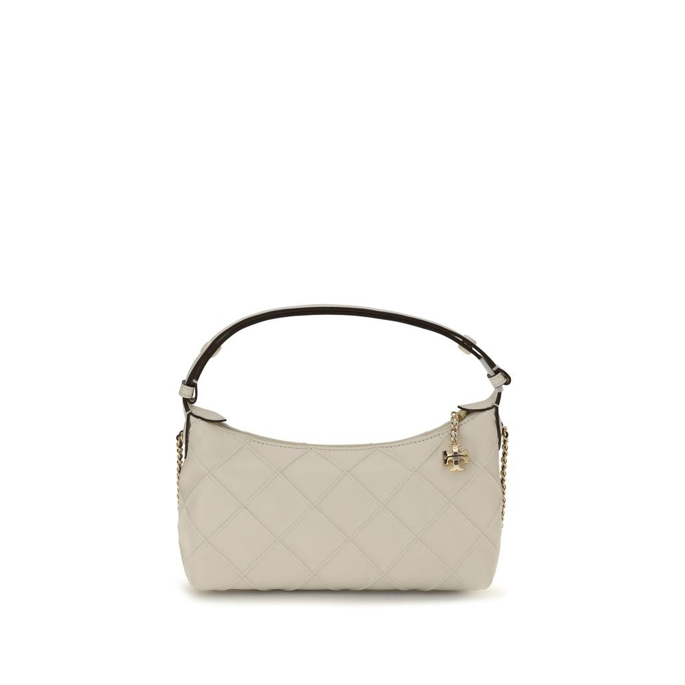 Tory Burch Beige Calf Leather Bos Taurus Handbag