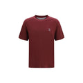Brunello Cucinelli Bordeaux Cotton T-Shirt