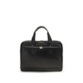 Brunello Cucinelli Black Calf Leather Bos Taurus Handbag