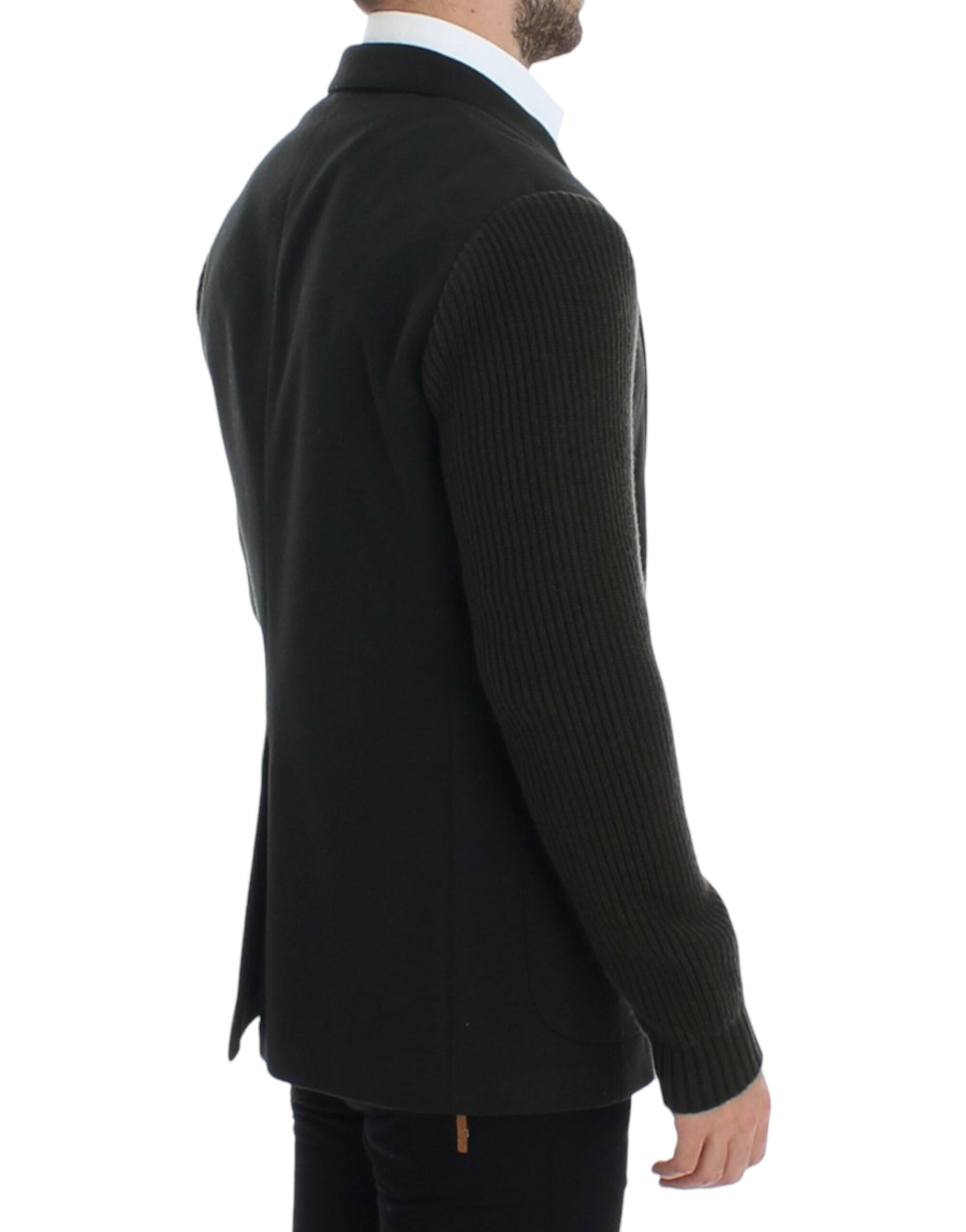 Dolce & Gabbana Green cashmere two button blazer