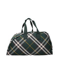 Burberry Green Fabric Luggage And Travel