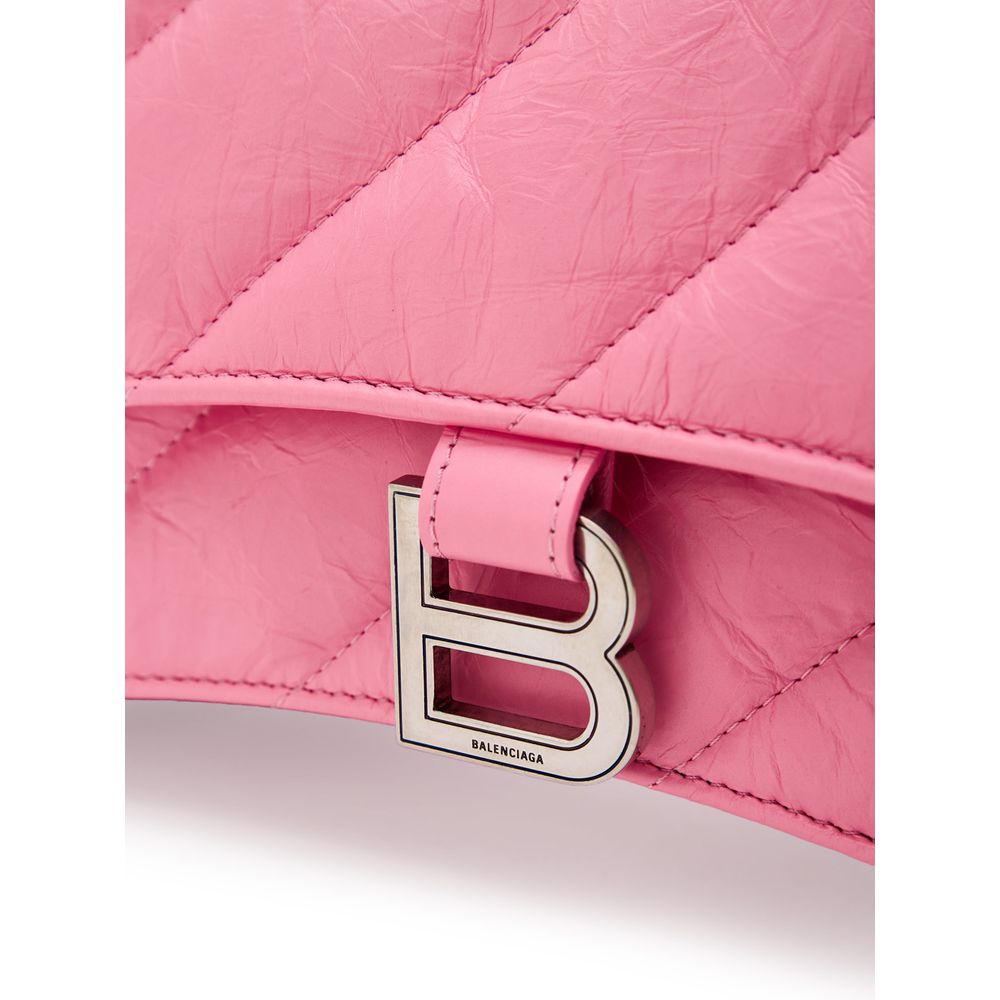 Balenciaga Pink Leather Shoulder Bag